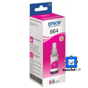 EPSON BOTELLA DE TINTA T6643 (MAGENTA) 70ML (C13T66434A)