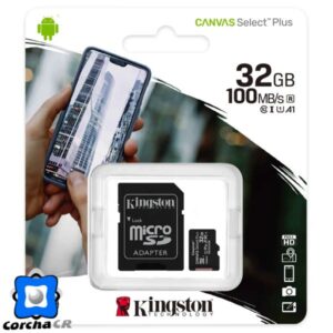 KINGSTON TARJETA MICRO SDHC 32GB C/ADAPTADOR – SDCS2/32GB