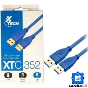XTECH CABLE USB 3.0 A MACHO A MACHO - XTC-352
