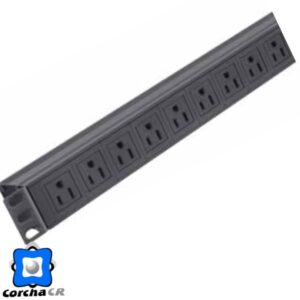 TEKLINK REGLETA PDU VERTICAL 24 TOMAS - 15 AMPERIOS 24V - MTLREG024V15A