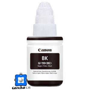 CANON BOTELLA DE TINTA GI-190-BK (NEGRO) 135ML - 0667C001AB