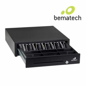 BEMATECH CAJON DE DINERO NEGRO RJ-12 - CD415-CNR
