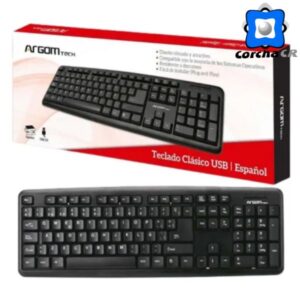 ARGOM TECLADO - USB ESP CLASICO - SP ARG-KB-7414