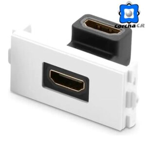UGREEN PLACA DE PARED HDMI 90° BLANCO MM113 - 20318