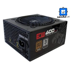 EAGLE WARRIORS FUENTE DE PODER 600W  - EW600  80 PLUZ BRONZE - P3600EWB001C