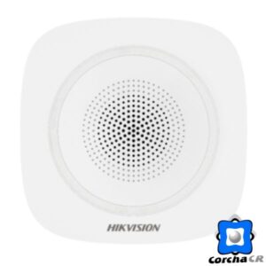 HIKVISION SIRENA INTERNA INAMBRICA PARA ALARMA 433MHz - DS-PS1-I-WB