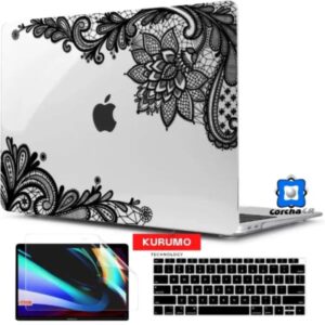 KURUMO CARCASA RIGIDA MACBOOK AIR DE 13″- A2337 - A2179 - A1932 – FASHION LACE
