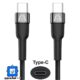 ARGOM CABLE TIPO C MACHO A C MACHO 3M/10FT DURA SPEED 65W NEGRO - ARG-CB-0048BK