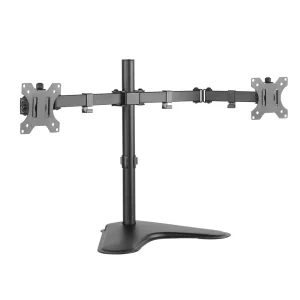 ARGOM SOPORTE ESCRITORIO PARA MONITORES DUAL 32 CON BASE - ARG-BR-1604