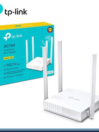 TP LINK ROUTER AC750 DUAL BAND WIFI - ARCHER C24