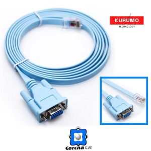KURUMO CABLE PUERTO DE CONSOLA SERIAL CABLE DB9 1.8MTS - 72-3383-01