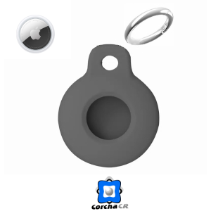 KURUMO FUNDA PROTECTORA DE SILICONA PARA AIRTAG GRIS – 3493