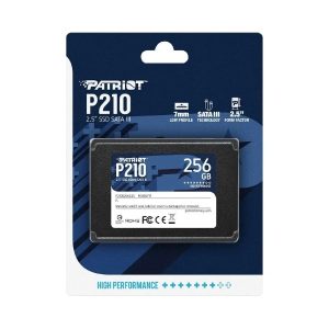 PATRIOT DISCO DURO SOLIDO - 256GB 2.5 P210 ATA III - P210S256G25