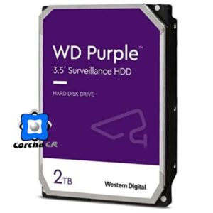 WD DISCO DURO SATA 3.5 - 2TB CCTV PURPLE – WD20PURZ