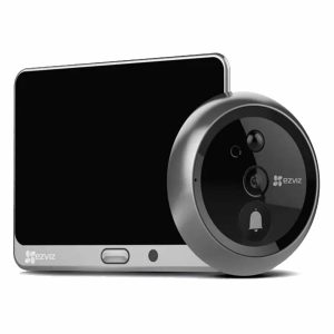EZVIZ CAMARA VIGILANCIA WI-FI CON TIMBRE Y MIRILLA PARA PUERTA 720/1080 - CS-DP1C
