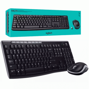 LOGITECH TECLADO Y RATÓN INALAMBRICO 2.4GHZ/USB ESP - MK270 920-004432