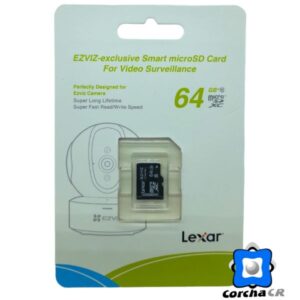 EZVIZ TARJETA MICRO SDHC 64GB SIN/ADAPTADOR SMART - CS-CMT-CARDT64G-D
