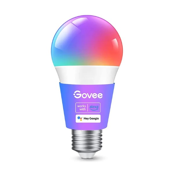 GOVEE BOMBILLO LED INTELIGENTE WI-FI Y BLUETOOTH 110V - MULTICOLOR E26 - H6008