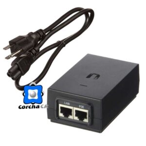 UBIQUITI POE INYECTOR CORRIENTE 48-24W-G - CA 120/230 V - POE-48-24W-G