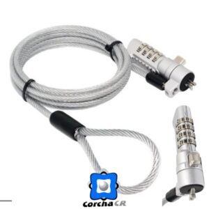 UNNO CANDADO PARA PORTÁTIL CON COMBINACION PARA LAPTOP SLIM- KL6010SV