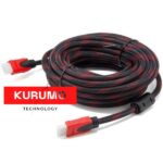 KURUMO CABLE HDMI M/M 10FT-3MTS MALLADO CON FILTRO - HDTV-3