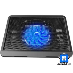 MASTER VISION BASE VENTILADOR PARA LAPTOP 1 VENTILADOR LUZ LED - N19