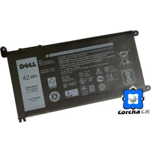 DELL BATERIA LAPTOP WDX0R 11.4V 4200 MAH 42WH - (ORIGINAL)