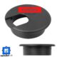 KURUMO PASACABLES REDONDO PLASTICO 2" - 50MM UNIDAD COLOR NEGRO - 3755