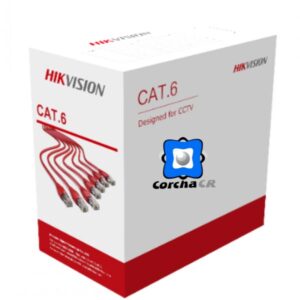 HIKVISION CABLE UTP CAT6 NEGRO 100% COBRE EXTERIOR (CAJA 305 MTS) – DS-1LN6OUSPE(O-STD)