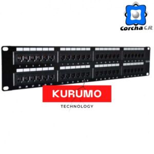 KURUMO PATCH PANEL 48 PUERTOS CAT6 2U - DSHOT48