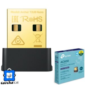 TP LINK ADAPTADOR USB WIRELESS Y BLUETOOTH 4.2 AC600 ARCHER - T2UB NANO