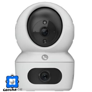 EZVIZ CAMARA VIGILANCIA WI-FI PARA INTERIOR DUAL 2K- H7C PAN & TILT ROTATIVA - S-H7C-R100-8G44WF