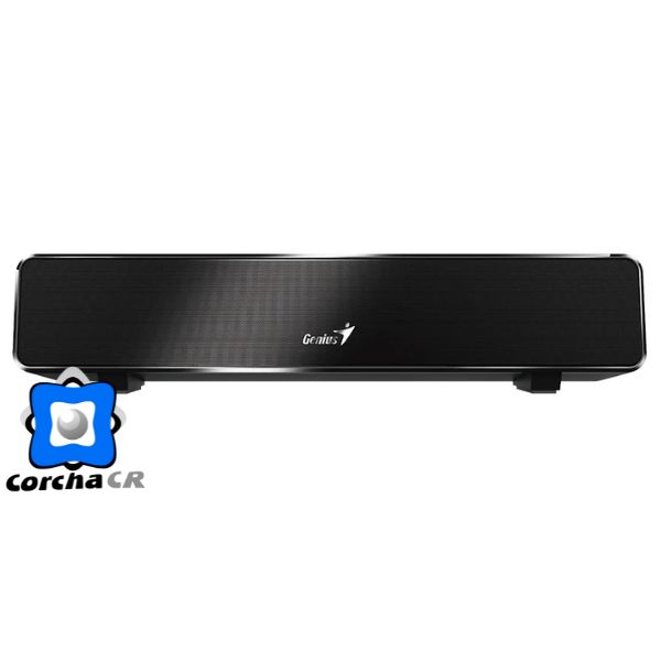 GENIUS BARRA DE SONIDO 100 CONXION USB - 3.5MM NEGRO – 31730024400