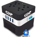CDP REGULADOR DE VOLTAJE 600VA/300W 4 OUTLET AVR 175 - RU-AVR604