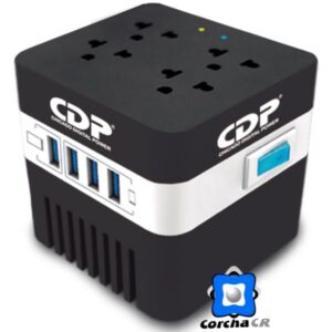 CDP REGULADOR DE VOLTAJE 600VA/300W 4 OUTLET AVR 175 - RU-AVR604