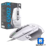 LOGITECH MOUSE USB RGB G502 X GAMING BLANCO – 910-006144