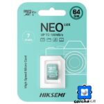 HIKSEMI TARJETA MICRO SDHC 64GB CLASE 10 ESPECIALIZADA DRONES COMERCIALES Y CÁMARAS - HS-TF-D3 64G