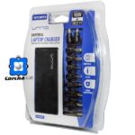 UNNO CARGADOR UNIVERSAL PARA PORTÁTIL 90W + 1USB QC 3.0 - PW5291BK