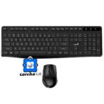GENIUS TECLADO Y RATON COMBO INALÁMBRICO ESPAÑOL NEGRO RS2 - KM-8206S 31340017401