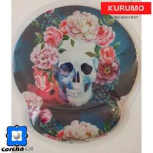 KURUMO GEL MOUSE PAD NEGRO MEMORY FOAM CATRINA - 3457