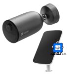 EZVIZ COMBO CAMARA VIGILANCIA WI-FI PARA EXTERIOR - 2K 3MP- BATERIA + PANEL SOLAR (TYPE-C)- CS-EB3/SP-R200