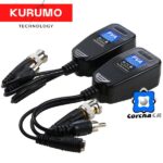 KURUMO BALUN RJ45 HD 720 A 5MP MAX 200 MTS PASIVO CON AUDIO - PVA 5691