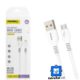 PAVAREAL CABLE MICRO USB MACHO A USB 3.0 90CM CARGA RAPIDA BLANCO – DC73M