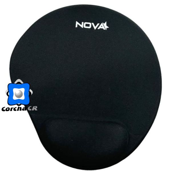 NOVA MOUSE PAD NEGRO 360 GEL MEMORY FOAM 25 X 22 CM - FXX21252001C